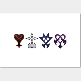 All Kingdom Hearts Enemies Unite (Without Quote) Posters and Art